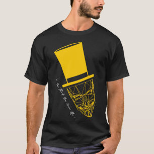 Masker zegt: "Denk je?" T-shirt
