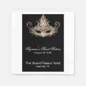 Maskerade Ball Cocktail servetten (Voorkant)