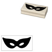 Maskerade Ball Mask Rubberstempel (Gestempeld)