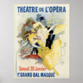  maskerade ballon in het operatelier en poster (Voorkant)