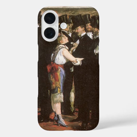Maskerade bij de opera van Edouard Manet Case-Mate iPhone Case (Achterkant)