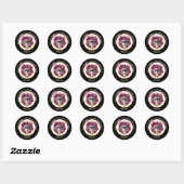 Maskerade Bloemen Bruiloft Favor Sticker (Vel)