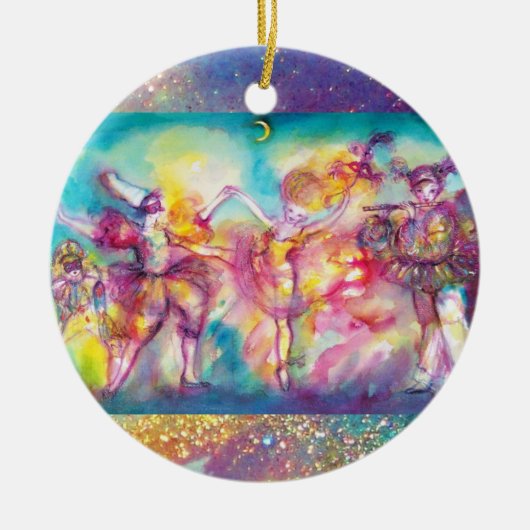 MASKERADE/BUTTERFLES-PLANT KERAMISCH ORNAMENT (Voorkant)