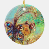 MASKERADE/BUTTERFLES-PLANT KERAMISCH ORNAMENT (Achterkant)