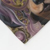 MASKERADE DOXIE ART FLEECE DEKEN (Hoek)