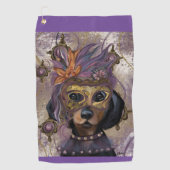 MASKERADE DOXIE ART GOLFHANDDOEK (Voorkant)