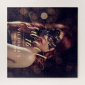 Maskerade Foto Sweet 16 Verjaardag Legpuzzel (Horizontaal)