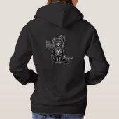 Maskerade Kat Hoodie (Achterkant)