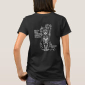 Maskerade Kat T-shirt (Achterkant)
