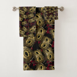 MASKERADE KUNST       BAD HANDDOEK