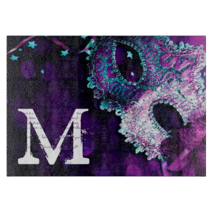 Maskerade Masker Costu Monogram Glas Snijplank