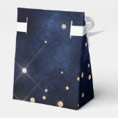 Maskerade masker elegant roos gouden glitter Sweet Bedankdoosjes (Achterkant)