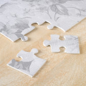 Maskerade Masker Gekleurd in Grijs Legpuzzel (Zijkant)