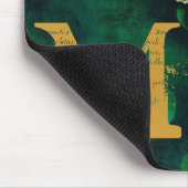 Maskerade Masker Kostuum Monogram Initiaal Muismat (Hoek)