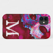 Maskerade Masker Kostuum Monogram IPHONE 5 Hoesje (Achterkant (horizontaal))