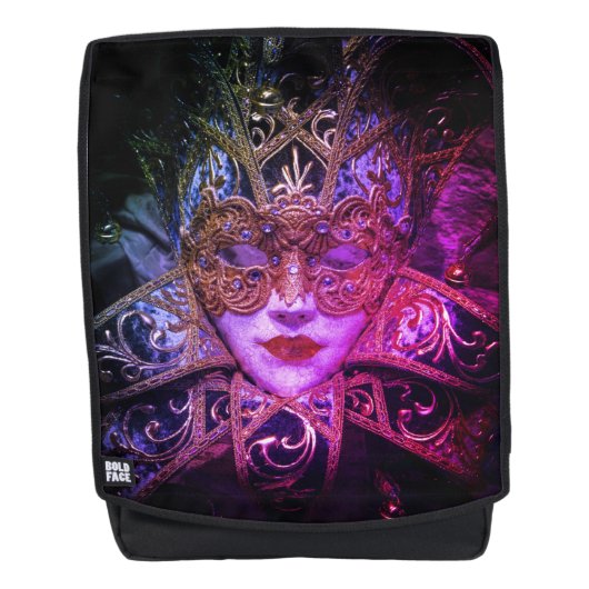 Maskerade masker Victoriaans elegant gotisch roze  Rugtassen (Voorkant)