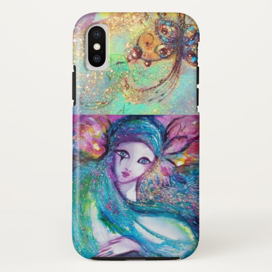 MASKERADE/MASKJE IN BLAUW Case-Mate iPhone CASE (Achterkant)