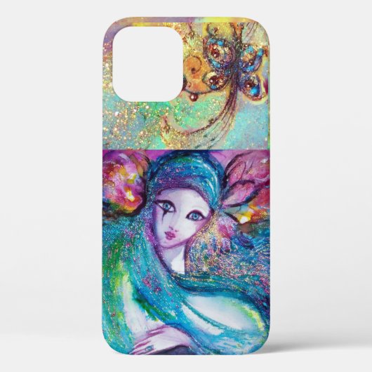 MASKERADE/MASKJE IN BLAUW Case-Mate iPhone CASE (Achterkant)