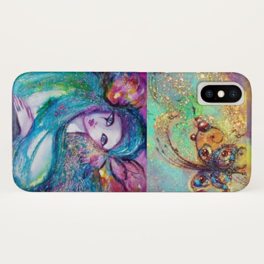 MASKERADE/MASKJE IN BLAUW Case-Mate iPhone CASE (Achterkant (horizontaal))