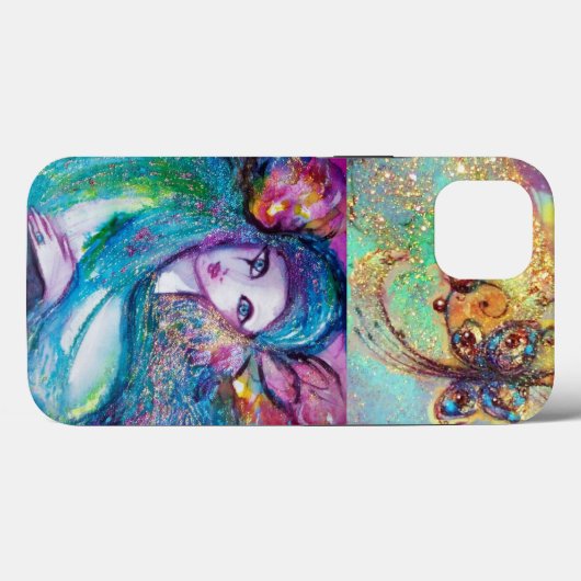 MASKERADE/MASKJE IN BLAUW Case-Mate iPhone CASE (Achterkant (horizontaal))