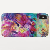 MASKERADE NACHT VIOLIST ,OWL Venetiaanse Carnaval Case-Mate iPhone Case (Achterkant (horizontaal))