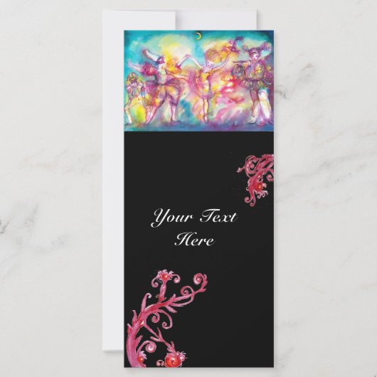 MASKERADE PARTIJ, Mardi Gras Maskers, Dance, Muzie (Voorkant)