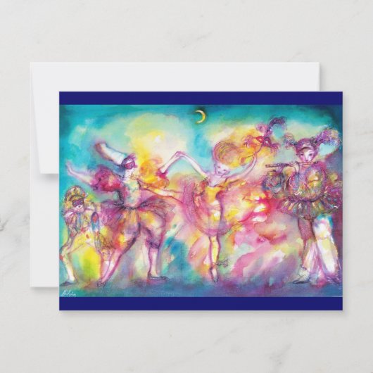 MASKERADE PARTIJ, Mardi Gras Maskers, Dance, Muzie (Voorkant)