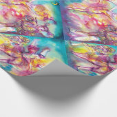 MASKERADE PARTIJ, Mardi Gras Maskers, Dance, Muzie Cadeaupapier (Hoek)