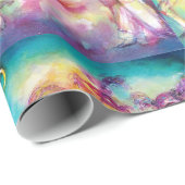 MASKERADE PARTIJ, Mardi Gras Maskers, Dance, Muzie Cadeaupapier (Rol Hoek)