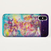 MASKERADE PARTIJ, Mardi Gras Maskers, Dance, Muzie Case-Mate iPhone Case (Achterkant (horizontaal))