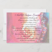 MASKERADE PARTIJ, Mardi Gras Maskers, Dance, Muzie Kaart (Achterkant)