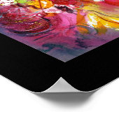 MASKERADE PARTIJ, Mardi Gras Maskers, Dance, Muzie Poster (Hoek)