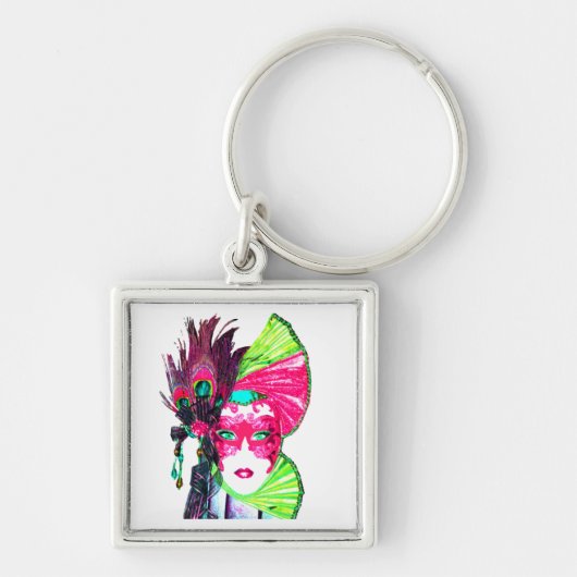 maskerade sleutelhanger (Voorkant)