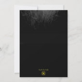 Maskerade sweet 16 uitnodiging (Achterkant)