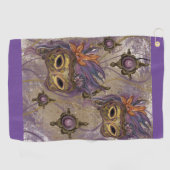 MASKERADE VENETIË KUNST GOLFHANDDOEK (Horizontaal)