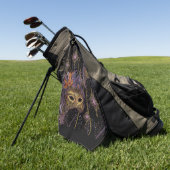 MASKERADE VENETIË KUNST GOLFHANDDOEK (Groen)