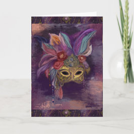 MASKERADE VENETIË KUNST KAART