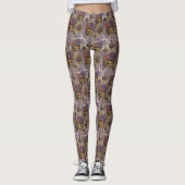 MASKERADE VENETIË KUNST LEGGINGS (Voorkant)