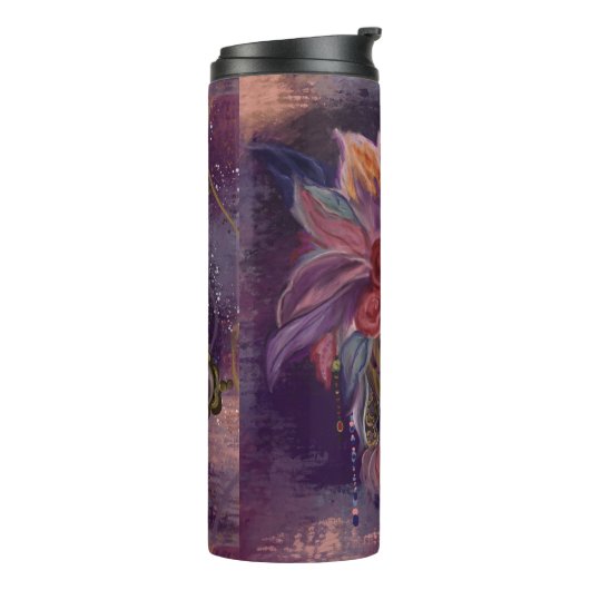 MASKERADE VENETIË KUNST THERMOSBEKER (Gedraaid links)