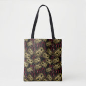 MASKERADE VENETIË KUNST TOTE BAG (Voorkant)