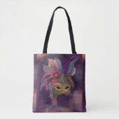 MASKERADE VENETIË KUNST TOTE BAG (Voorkant)