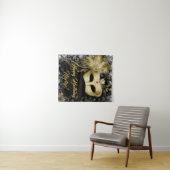 Maskerade Verjaardagsfeest Achtergrond Wandkleed (In Situ (horizontaal))