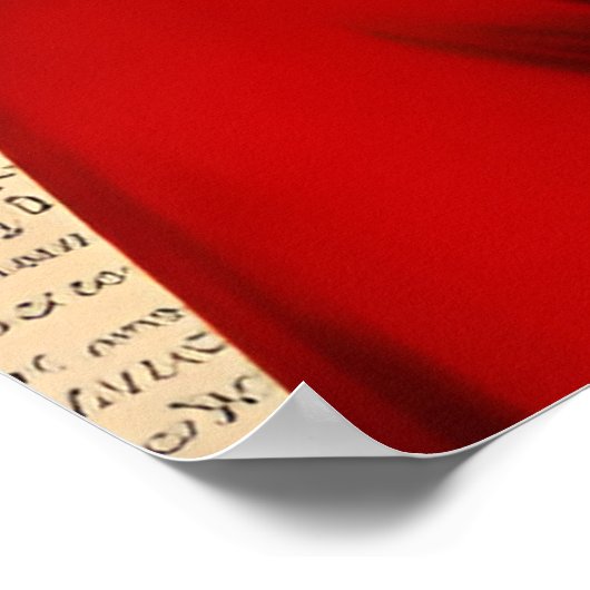 maskerade vrouw poster (Hoek)