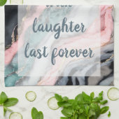 Maskerade - Wit Theedoek (Gevouwen)