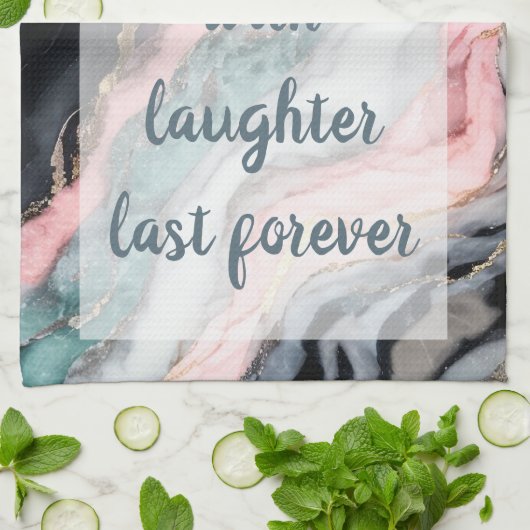 Maskerade - Wit Theedoek (Gevouwen)