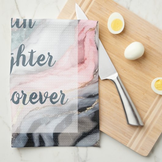 Maskerade - Wit Theedoek (Quarter Fold)