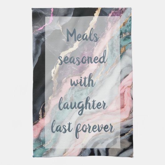 Maskerade - Wit Theedoek (Verticaal)