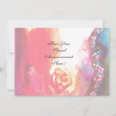 MASKERADEBAL, goudmetaal Aankondiging (Achterkant)