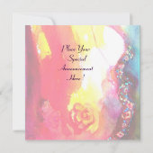 MASKERBAL FEESTJE KAART (Achterkant)