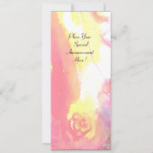 MASKERBAL FEESTJE KAART (Achterkant)